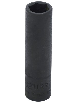 6511H - Dado de impacto largo cuadro de 1/4", 6 puntas, en pulgadas, 11/32" Urrea