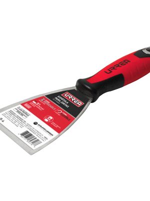 653X.jpg 653X - Espátula flexible de acero inoxidable con mango bimaterial 3" Urrea