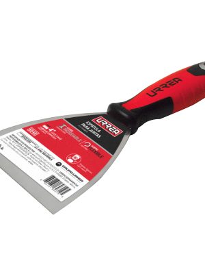 654X.jpg 654X - Espátula flexible de acero inoxidable con mango bimaterial 4" Urrea