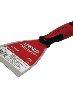 656X.jpg 656X - Espátula flexible de acero inoxidable con mango bimaterial 6" Urrea