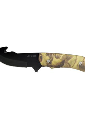 685 - Cuchillo de acero inoxidable con mango de plástico de 8-5/16", para campamento Urrea