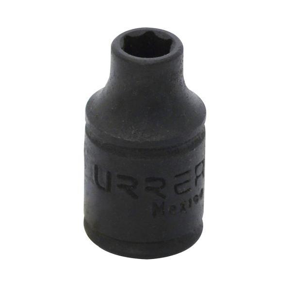 6909H - Dado de impacto cuadro de 1/4", 6 puntas, en pulgadas, 9/32" Urrea