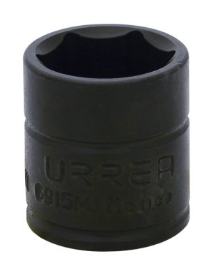 6915M.jpg 6915M - Dado de impacto cuadro de 1/4", 6 puntas, métrico, 15 mm Urrea