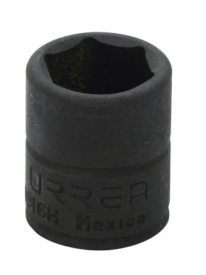 6916H.jpg 6916H - Dado de impacto cuadro de 1/4", 6 puntas, en pulgadas, 1/2" Urrea