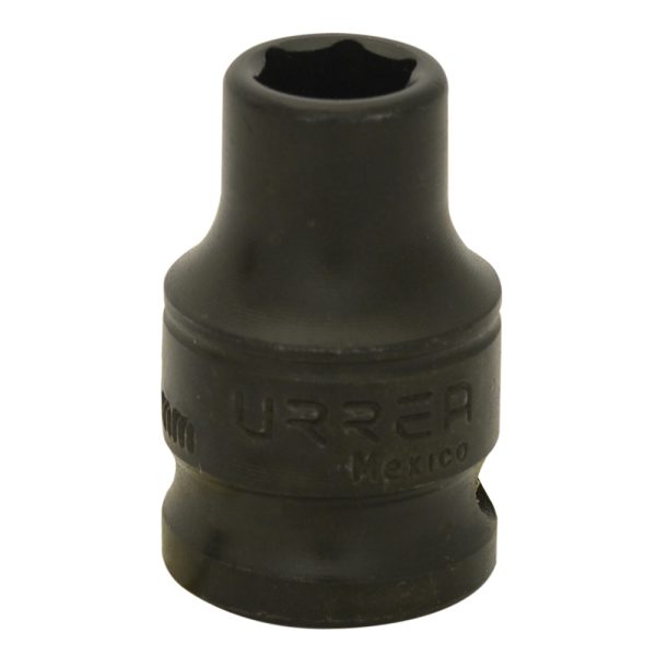 7210M - Dado de impacto cuadro de 3/8", 6 puntas, métrico, 10 mm Urrea