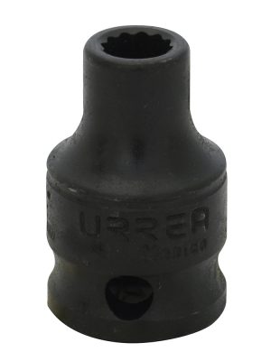 7212 - Dado de impacto cuadro de 3/8", 12 puntas, en pulgadas, 3/8" Urrea