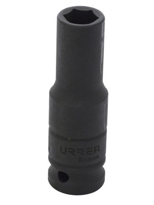 7312H.jpg 7312H - Dado de impacto largo cuadro de 1/2", 6 puntas, en pulgadas, 3/8" Urrea