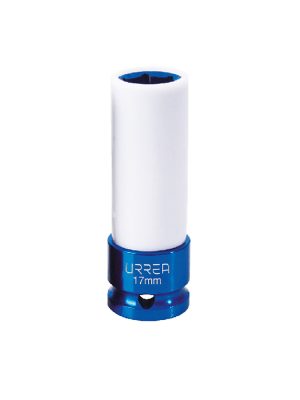 15201H NEW 7317MP - Dado de impacto métrico cuadro de 1/2" con protección Nylamid, 17 mm Urrea