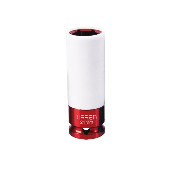 15201H NEW 7321MP - Dado de impacto métrico cuadro de 1/2" con protección Nylamid, 21 mm Urrea