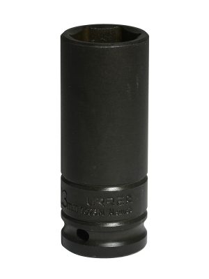 7323M - Dado de impacto largo cuadro de 1/2", 6 puntas, métrico, 23 mm Urrea