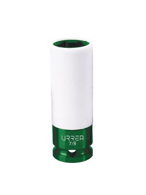 15201H NEW 7328P - Dado de impacto en pulgadas cuadro de 1/2" con protección Nylamid, 7/8" Urrea