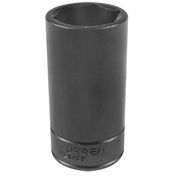 7334H - Dado de impacto largo cuadro de 1/2", 6 puntas, en pulgadas, 1-1/16" Urrea