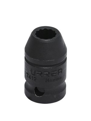 7412.jpg 7412 - Dado de impacto cuadro de 1/2", 12 puntas, en pulgadas, 3/8" Urrea