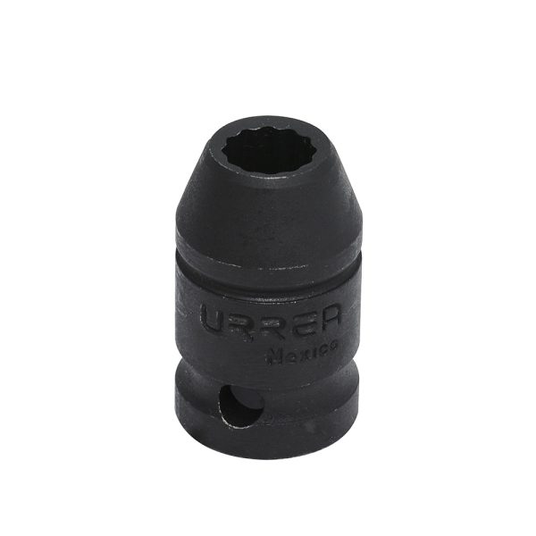 7414 - Dado de impacto cuadro de 1/2", 12 puntas, en pulgadas, 7/16" Urrea