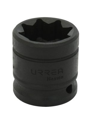 7434S - Dado de impacto cuadro de 1/2", 8 puntas, en pulgadas, 1-1/16" Urrea
