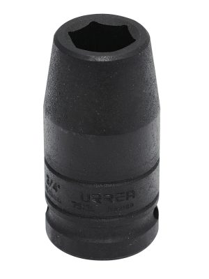 7512L - Dado de impacto largo cuadro de 3/4", 6 puntas, en pulgadas, 3/4" Urrea