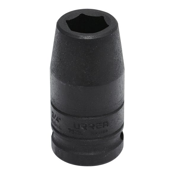 7512L - Dado de impacto largo cuadro de 3/4", 6 puntas, en pulgadas, 3/4" Urrea