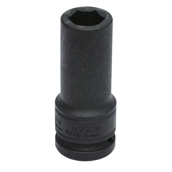 7512LD - Dado de impacto largo pared delgada cuadro de 3/4", 6 puntas, en pulgadas, 3/4" Urrea