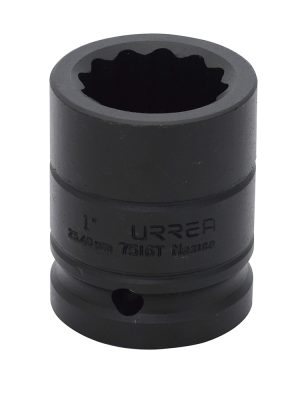 7516T.jpg 7516T - Dado de impacto cuadro de 3/4", 12 puntas, en pulgadas, 1" Urrea