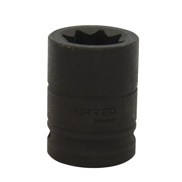 7517S - Dado de impacto cuadro de 3/4", 8 puntas, en pulgadas, 1-1/16" Urrea