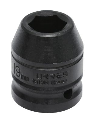 7519M.jpg 7519M - Dado de impacto cuadro de 3/4", 6 puntas, métrico, 19 mm Urrea