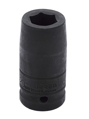 7520ML.jpg 7520ML - Dado de impacto largo cuadro de 3/4", 6 puntas, métrico, 20 mm Urrea