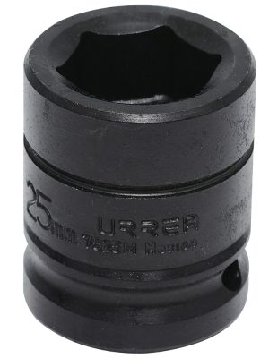 7525M - Dado de impacto cuadro de 3/4", 6 puntas, métrico, 25 mm Urrea
