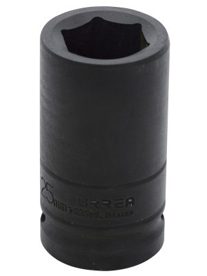 7525ML - Dado de impacto largo cuadro de 3/4", 6 puntas, métrico, 25 mm Urrea