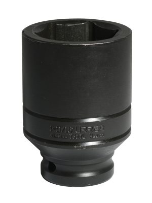 7527L - Dado de impacto largo cuadro de 3/4", 6 puntas, en pulgadas, 1-11/16" Urrea