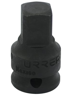 7650 - Adaptador con perno para dado de impacto cuadro de 3/8" hembra a 1/2" macho Urrea