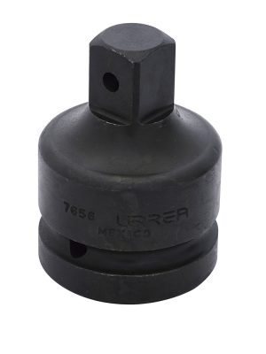 7656 - Adaptador con barreno pasado para dado de impacto cuadro de 1" hembra a 3/4" macho Urrea