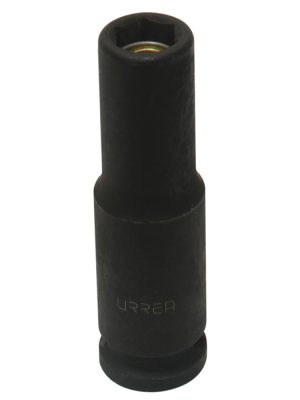 7712HM - Dado de impacto largo con imán cuadro de 3/8", 6 puntas, en pulgadas, 3/8" Urrea