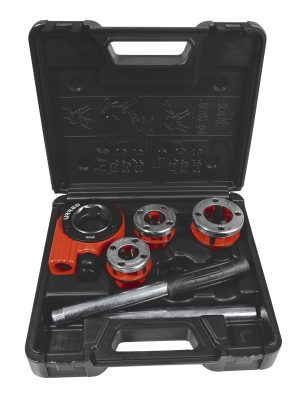 850 - Juego de tarraja para tubo de 1/2" a 1" NPT, 5 piezas Urrea