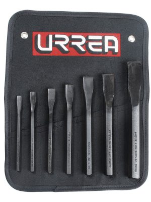 86B - Juego combinado de cinceles corta frío, 7 piezas Urrea