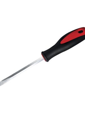 9116G.jpg 9116G - Destornillador con mango bimaterial de golpe, punta plana 1/4" x 6" Urrea