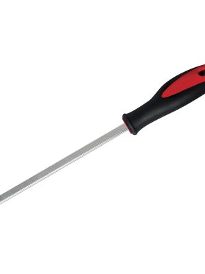 9188G - Juego de destornilladores con mango bimaterial combinados, 10 piezas en estuche Urrea