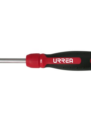 9315MM - Destornillador con mango tipo revólver de matraca con puntas intercambiables 15 en 1 Urrea