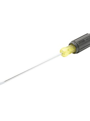 9425 - Destornillador con mango cushion grip, punta cabinet barra redonda 1/8" x 4" Urrea