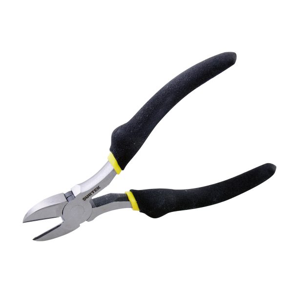947.jpg 947 - Pinza para electricista con mango rubber grip de 7" corte diagonal Surtek