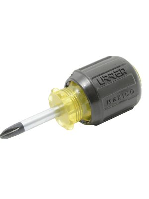 9471 - Destornillador con mango cushion grip, tipo trompo punta Phillips barra redonda #2 x 1-3/8 Urrea