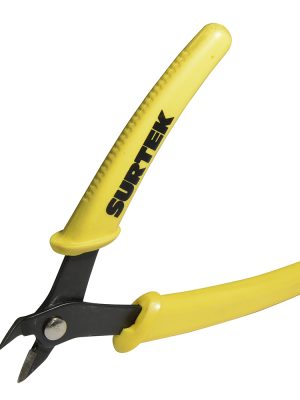 948 - Mini pinza para electrónica con mango bimaterial de 5" corte diagonal Surtek