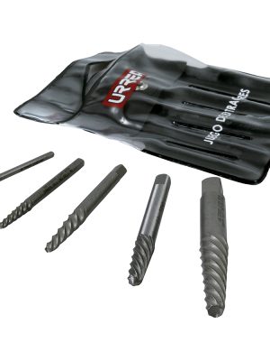 9500B.jpg 9500B - Juego de extractor "cola de cochino" para tornillos, 5 piezas Urrea