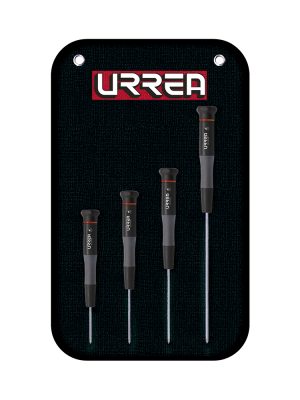 9500BF - Juego de destornilladores de precisión ESD anti-estáticos punta Phillips,4 pz en estuche Urrea