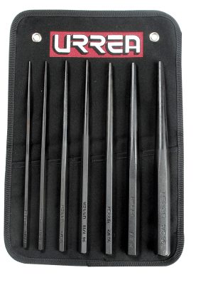 96A.jpg 96A - Juego de punzones guía botador largos, 7 piezas Urrea