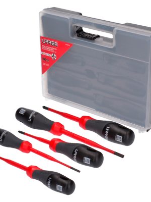 9700TSA.jpg 9700TSA - Juego de destornilladores barra slim con mango trimaterial 1000 V, 5 piezas Urrea