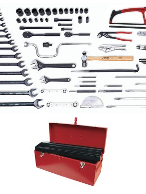 98121.jpg 98121 - Juego industrial para mantenimiento de ferrocarril en pulgadas, 68 piezas con caja D7 Urrea