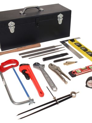 98163.jpg 98163 - Juego básico industrial para pailero 17 piezas, con caja D7C20 Urrea