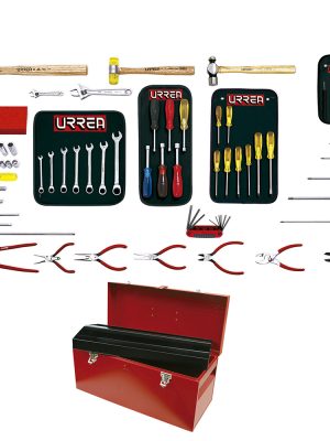 98241.jpg 98241 - Juego industrial para aviación en pulgadas 70 piezas, con caja D6 Urrea