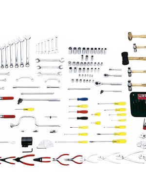 9907 - Juego maestro automotriz en pulgadas 136 piezas, sin gabinete Urrea