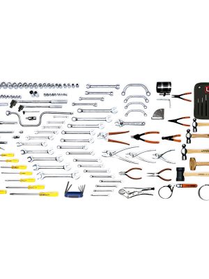 9907M - Juego maestro automotriz métrico 142 piezas, sin gabinete Urrea